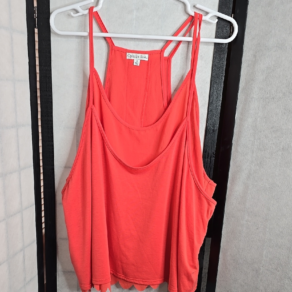 Coral Women's Two Piece Crop Tank Top